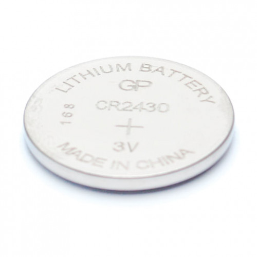 Батарейка GP Lithium, CR2430, литиевая, 1 шт., в блистере, CR2430-8C1