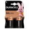 Батарейки DURACELL Basic, С (LR14, 14А), алкалиновые, КОМПЛЕКТ 2 шт., блистер