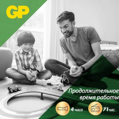 Батарейки КОМПЛЕКТ 2 шт, GP Super, AA (LR6, 15А), алкалиновые, пальчиковые, блистер, 15A-2CR2