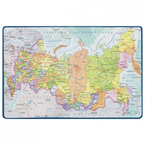 Тетрадь БОЛЬШОЙ ФОРМАТ (220х265 мм) В5, BRAUBERG NEBRASKA, 96 л., гибкая, под кожу, ручка, клетка, синий, 110958