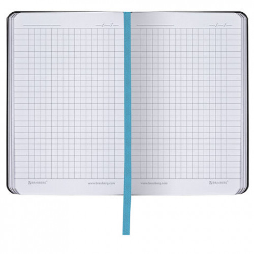Блокнот МАЛЫЙ ФОРМАТ (100х150 мм) А6, BRAUBERG VISTA Gradient, под кожу, гибкий, срез фольга, 80 л., 112101