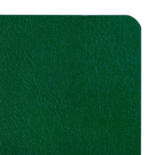 Блокнот А5 (130х210 мм), BRAUBERG ULTRA, под кожу, 80 г/м2, 96 л., клетка, темно-зеленый, 113007