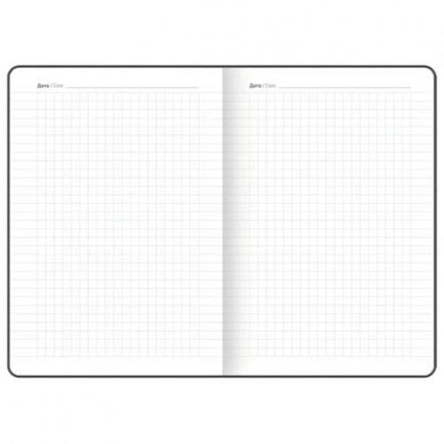 Блокнот А5, 148x218 мм, BRAUBERG Assistant, под кожу, 80 листов, держатель, клетка, розовый, 118631