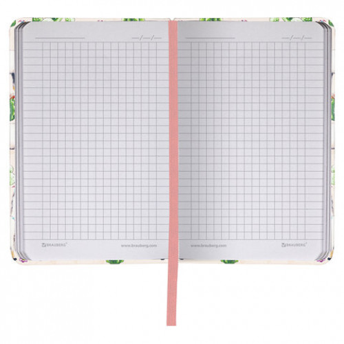 Блокнот МАЛЫЙ ФОРМАТ (100х150 мм) А6, BRAUBERG VISTA Positive lama, под кожу, твердый, срез фольга, 80 л., 112098