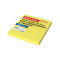 Блок самоклеящийся (стикеры) Z-сложения, BRAUBERG ZigZag, 76х76 мм, 100 л., желтый, для диспенсера, 116681 Блок самоклеящийся (стикеры) Z-сложения, BRAUBERG ZigZag, 76х76 мм, 100 л., желтый, для диспенсера, 116681
