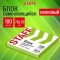 Блок самоклеящийся (стикеры), STAFF НЕОНОВЫЙ, 76х76 мм, 100 листов, зеленый, 115585