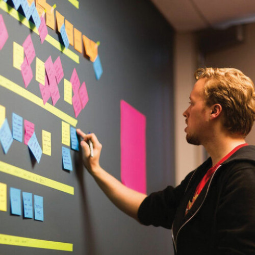 Блок самоклеящийся (стикер) POST-IT SuperSticky Love is 76х76 мм, 360 л., 2028-LVI