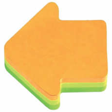 Блоки самоклеящийся (стикер) POST-IT ORIGINAL Стрелка 70х70 мм, фигурные, КОМПЛЕКТ 3 шт. по 75 л., 2007A Блоки самоклеящийся (стикер) POST-IT ORIGINAL Стрелка 70х70 мм, фигурные, КОМПЛЕКТ 3 шт. по 75 л., 2007A