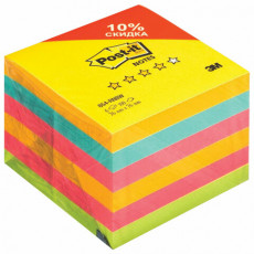Блоки самоклеящиеся (стикер) POST-IT Радуга Плюс 76х76 мм, КОМПЛЕКТ 6 шт. по 100 листов, ассорти, 654-RNBW Блоки самоклеящиеся (стикер) POST-IT Радуга Плюс 76х76 мм, КОМПЛЕКТ 6 шт. по 100 листов, ассорти, 654-RNBW
