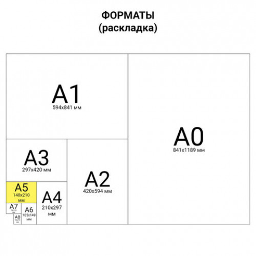 Блокнот А5 (135х206 мм), 96 л., твердый переплет, ламинированная обложка, клетка, BRAUBERG, INDAY blue, 121929