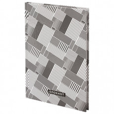 Блокнот (135х206 мм) А5 STAFF, 80 л., твердый, клетка, Pattern, 111601