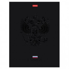 Блокнот А5 167х216 мм, 80 л., твёрдый, клетка, матовая ламинация, лак, блок 5 цв., HATBER, Россия, 085282, 80ББ5лолВ130989