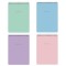 Блокнот А5 146х206 мм, 60 л., гребень, картон, жесткая подложка, клетка, BRAUBERG Minimal Pastel, 116427