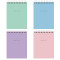 Блокнот МАЛЫЙ ФОРМАТ А6 108х145 мм, 40 л., гребень, картон, клетка, BRAUBERG Minimal Pastel, 116429