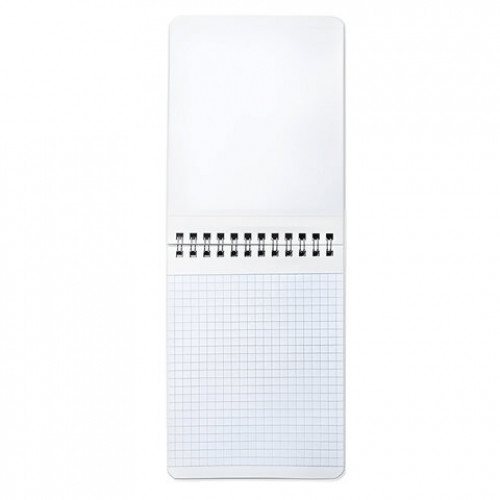 Блокнот МАЛЫЙ ФОРМАТ (108х145 мм) А6, 40 л., гребень, картон, клетка, BRAUBERG KIDS, Котики, 114396