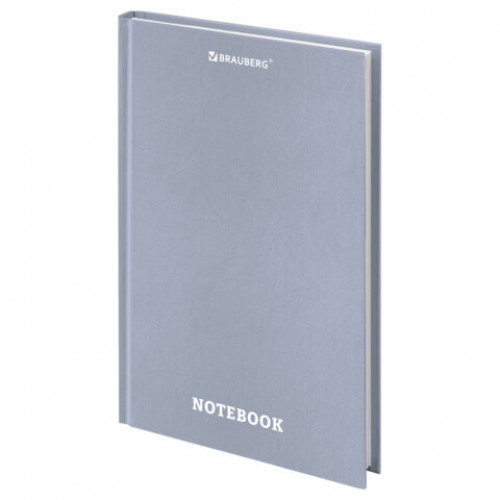 Блокнот А5 134х206мм, 80 л., твердый, клетка, BRAUBERG, МОРАНДИ, 118556