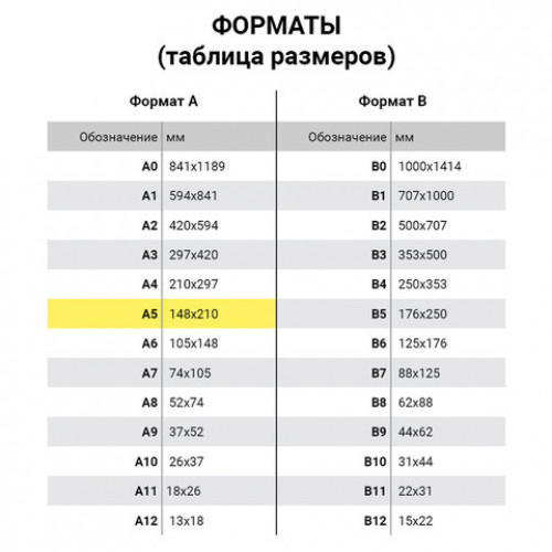 Бумага офисная МАЛОГО ФОРМАТА (148х210), А5, 80 г/м2, 500 л., марка А+, Германия, DATA COPY, 170% (CIE), 521839