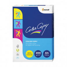 Бумага COLOR COPY, А4, 200 г/м2, 250 л., для полноцветной лазерной печати, А++, Австрия, 161% (CIE), A4-26461