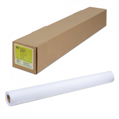 Рулон для плоттера, 594 мм х 45 м х втулка 50,8 мм, 90 г/м2, белизна CIE 168%, Bright White Inkjet HP Q1445A
