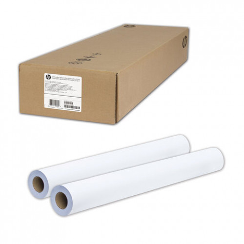 Рулоны для плоттера (пленка самоклеящаяся), 914 мм х 22 м х втулка 50,8 мм, 120 г/м2, матовые, комплект 2 шт., HP C0F19A