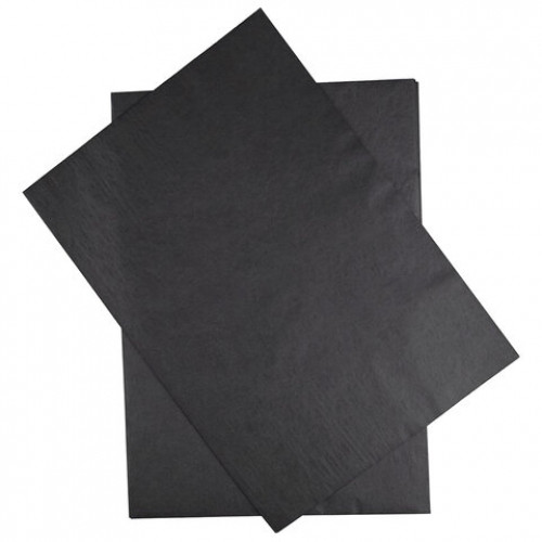 Бумага копировальная (копирка) черная (25листов) + калька (25листов), BRAUBERG ART CLASSIC, 112406