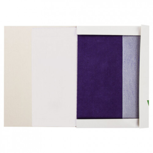 Бумага копировальная (копирка), фиолетовая, А4, 100 листов, STAFF, 112407