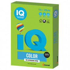 Бумага цветная IQ color, А4, 120 г/м2, 250 л., интенсив, ярко-зеленая, MA42 Бумага цветная IQ color, А4, 120 г/м2, 250 л., интенсив, ярко-зеленая, MA42
