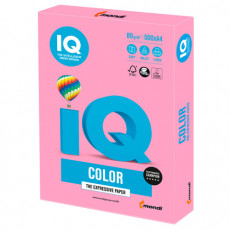 Бумага цветная IQ color, А4, 80 г/м2, 500 л., пастель, розовая, PI25 Бумага цветная IQ color, А4, 80 г/м2, 500 л., пастель, розовая, PI25