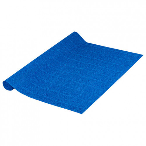 Бумага гофрированная (ИТАЛИЯ) 180 г/м2, бирюзовая (557), 50х250 см, BRAUBERG FIORE, 112651