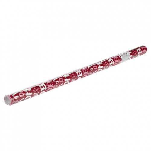Бумага упаковочная новогодняя 70х100 см ЗОЛОТАЯ СКАЗКА Red Collection, 5 дизайнов, 70 г/м2, 591582