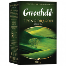 Чай GREENFIELD (Гринфилд) Flying Dragon, зеленый, листовой, 100 г, 0357