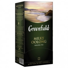 Чай GREENFIELD (Гринфилд) Milky Oolong (Молочный улун), улун с добавками, 25 пакетиков по 2 г, 1067-15