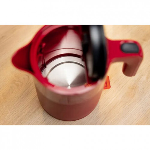 Чайник Bosch TWK 2M164, 1,7л, 2400Вт, закрытый нагревательный элемент, пластик, красный