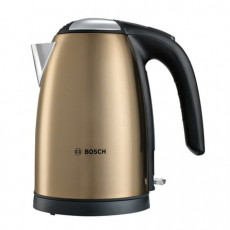Чайник BOSCH TWK7808, 1,7 л, 2200 Вт, закрытый нагревательный элемент, нержавеющая сталь, золотой Чайник BOSCH TWK7808, 1,7 л, 2200 Вт, закрытый нагревательный элемент, нержавеющая сталь, золотой