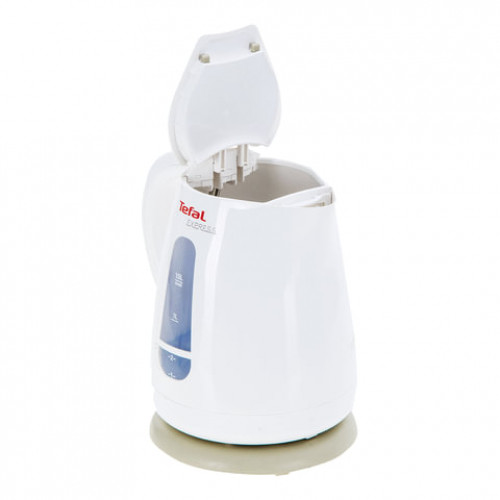 Чайник TEFAL KO29913E, 1,5 л, 2200 Вт, закрытый нагревательный элемент, пластик, белый
