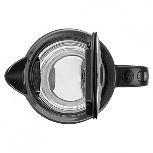 Чайник BOSCH TWK70B03, 1,7 л, 2400 Вт, закрытый нагревательный элемент, стекло, черный