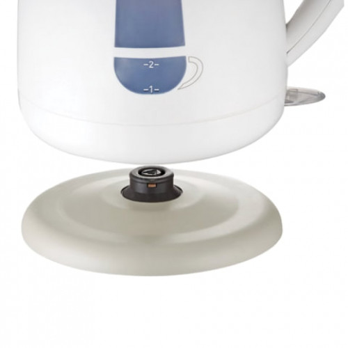 Чайник TEFAL KO29913E, 1,5 л, 2200 Вт, закрытый нагревательный элемент, пластик, белый