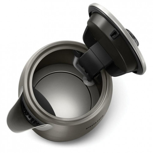 Чайник PHILIPS HD9352/80, 1,7 л, 2200 Вт, закрытый нагревательный элемент, нержавеющая сталь, титановый