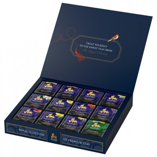 Чай RICHARD Royal Selection of Premium Teas, ассорти 12 вкусов, НАБОР 72 пакетика, 102819