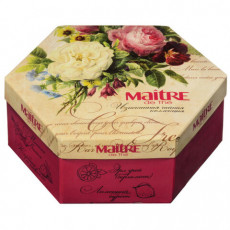 Чай MAITRE de The (Мэтр) Цветы, АССОРТИ 12 вкусов, 60 пакетиков в конвертах, 120 г, баж 082