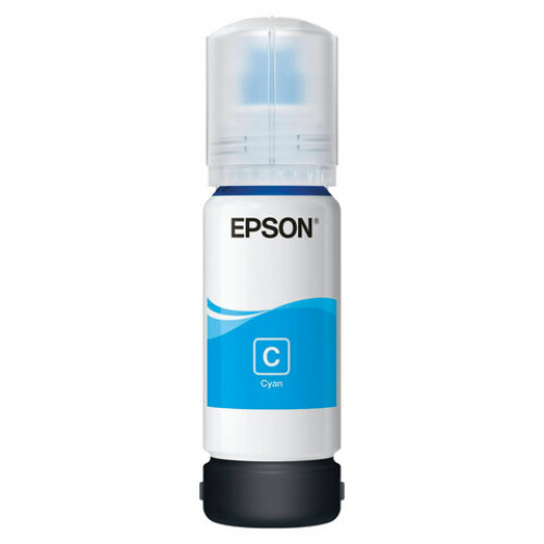 Чернила EPSON (C13T06C24A) для СНПЧ EPSON L11160 /L15150 /L15160 /L6550/L6570, голубые, оригинальные