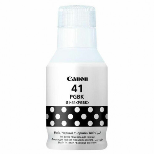 Чернила CANON (GI-41PGBK) для G1400/G2400/G3400, черные, 6000 стр., ОРИГИНАЛЬНЫЕ, 4528C001