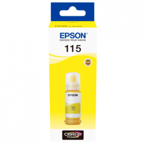 Чернила EPSON (C13T07D44A) для СНПЧ L8160/L8180, желтые, объем 70мл, ОРИГИНАЛЬНЫЕ,  C13T07D44A