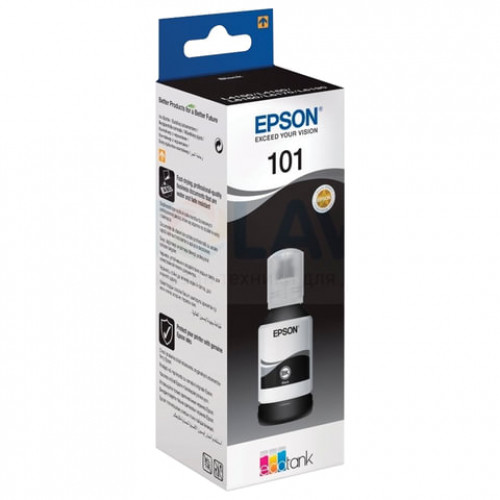 Чернила EPSON (T03V14), для СНПЧ, L4150/ L4160/ L6160/ L6170/ L6190, черные, 127 мл, ОРИГИНАЛЬНЫЕ, C13T03V14A