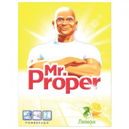Чистящее средство 400 г, MR.PROPER (Мистер Пропер) Лимон, универсал, порошок