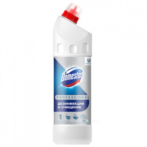 Чистящее средство 1л DOMESTOS PROFESSIONAL универсальное дезинфицирующее, отбелив. эф