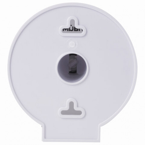 Диспенсер для бытовой туалетной бумаги LAIMA, КРУГЛЫЙ, тонированный серый, 605046