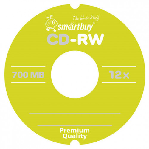 Диски CD-RW SMARTBUY, 700 Мб, 4-12x, Cake Box (упаковка на шпиле), КОМПЛЕКТ 50 шт., SBCD-RW50