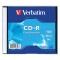 Диск CD-R VERBATIM DL, 700 Mb, 52х, Slim Case