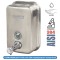 Диспенсер для жидкого мыла LAIMA PROFESSIONAL INOX (гарантия 3 года), 0,5 л, нержавеющая сталь, матовый, 605396